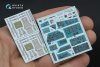Quinta Studio QD48570 Mi-24A 3D-Printed & coloured Interior on decal paper (Trumpeter) 1/48